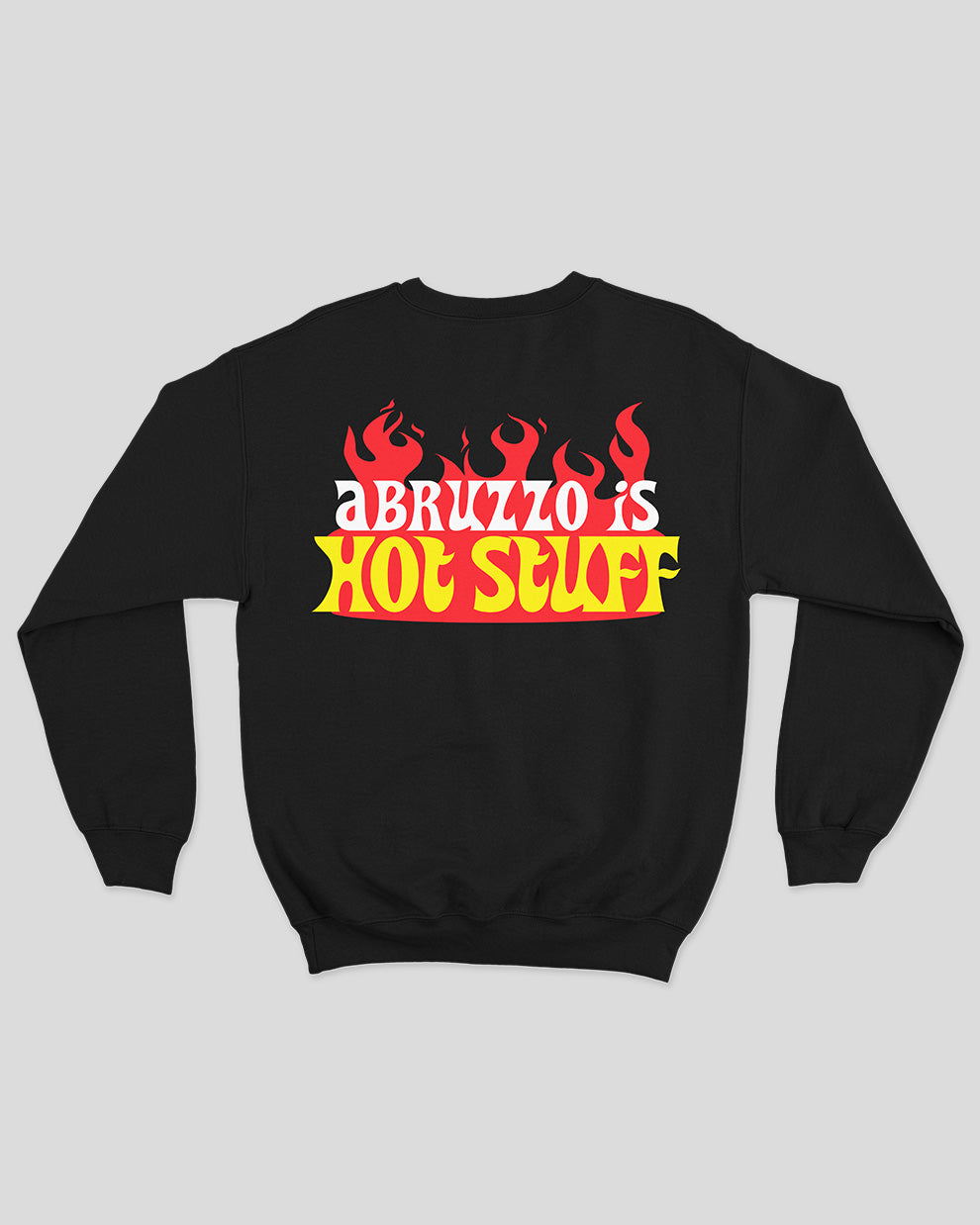 HOTSTUFF BLACK CREWNECK