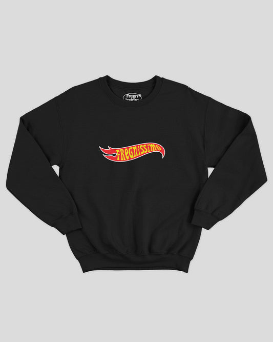 HOTSTUFF BLACK CREWNECK