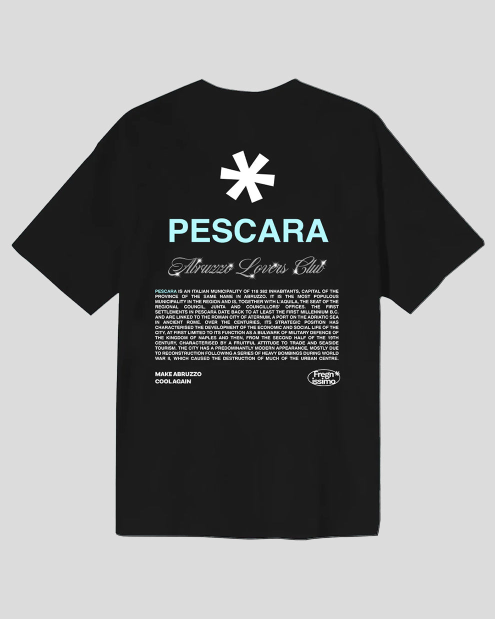 PESCARA LOVERS CLUB OVERSIZE TEE