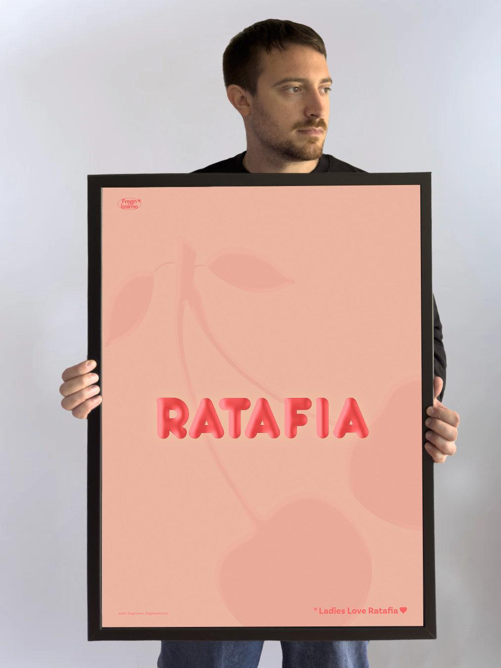 Poster 50x70cm - RATAFIA - Fregnissimo®