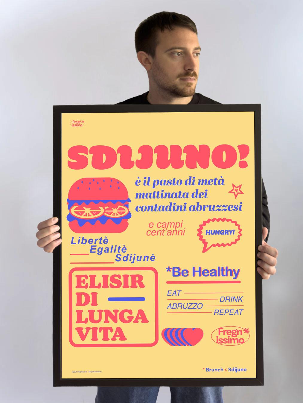 Poster 50x70cm - SDIJUNO - Fregnissimo®