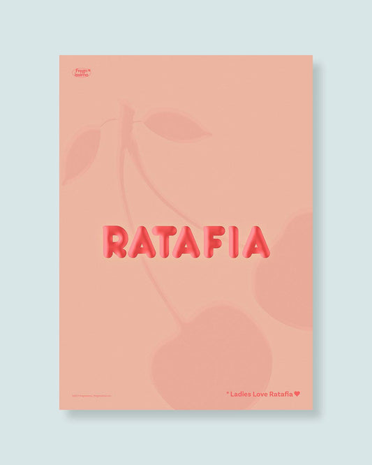 Poster 50x70cm - RATAFIA - Fregnissimo®
